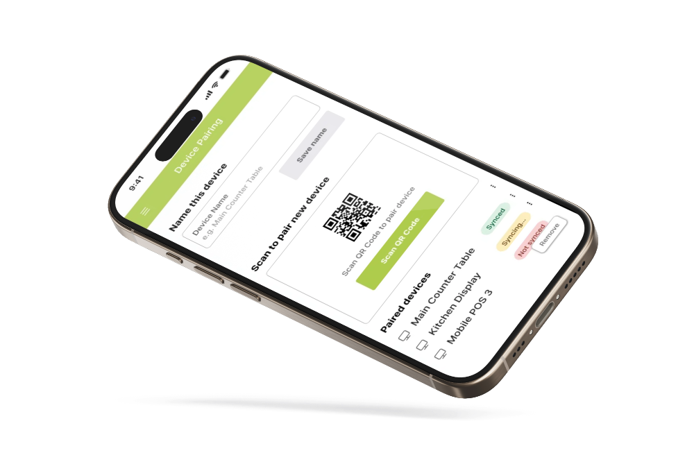 Tappy Sync Screen